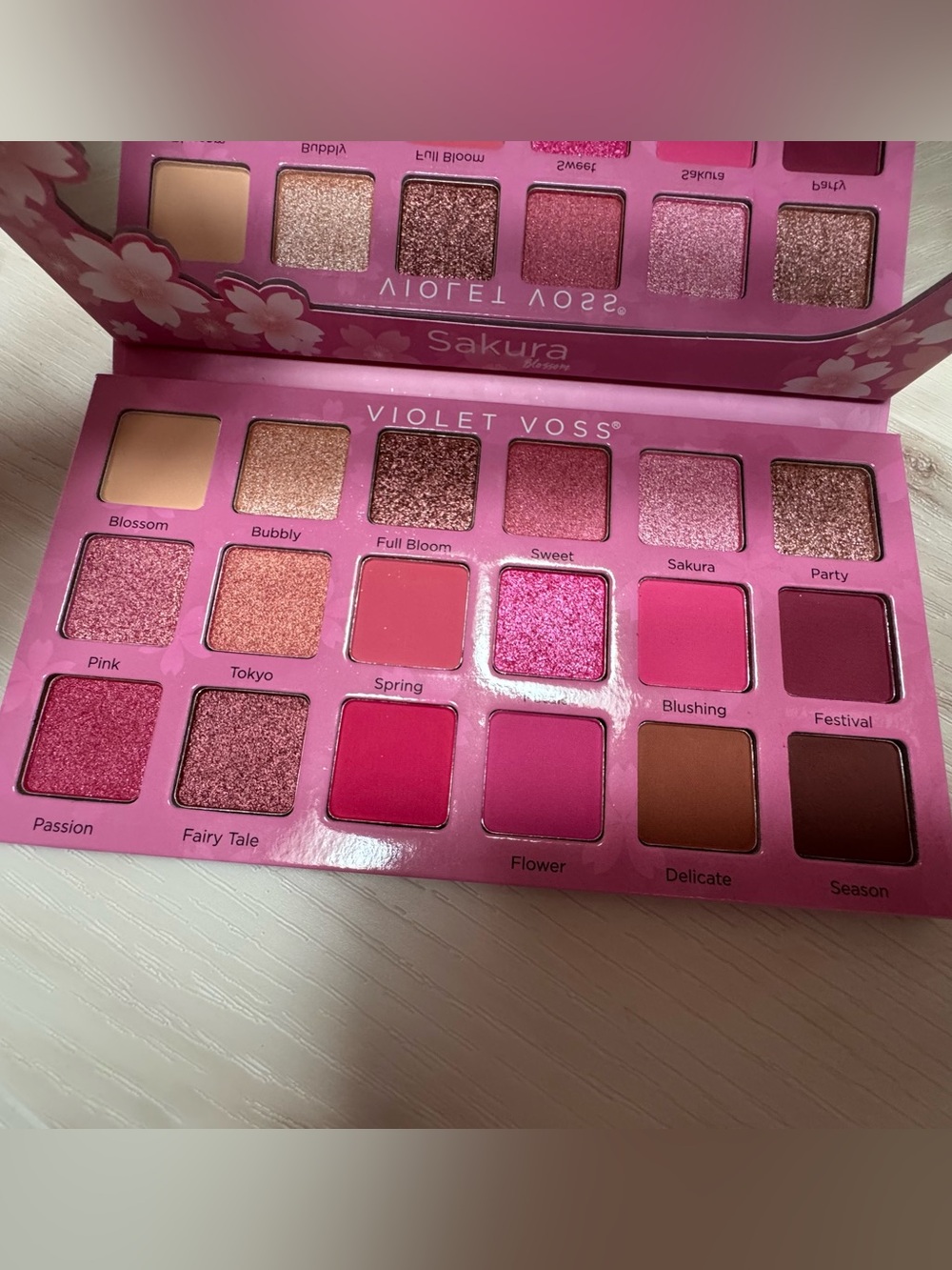 NIB- Violet Voss Sakura Blossom Palette Eyeshadow! Stunning!